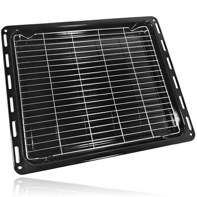Backofen Grillwanne Ablage für BOSCH für NEFF für SEIMENS Pfannenrost 46,5cm x 37,5cm