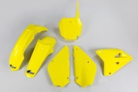 Kunststoff Verkleidung Kit Restyling Suzuki RM 85 2000 - 2024 Ufo Plast Gelb