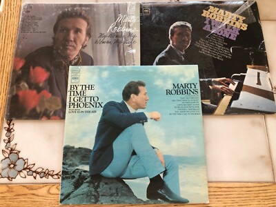 Marty Robbins 3 Lps~My Woman / I Walk Alone / Time I Get To Phoenix~360 Sound~EX