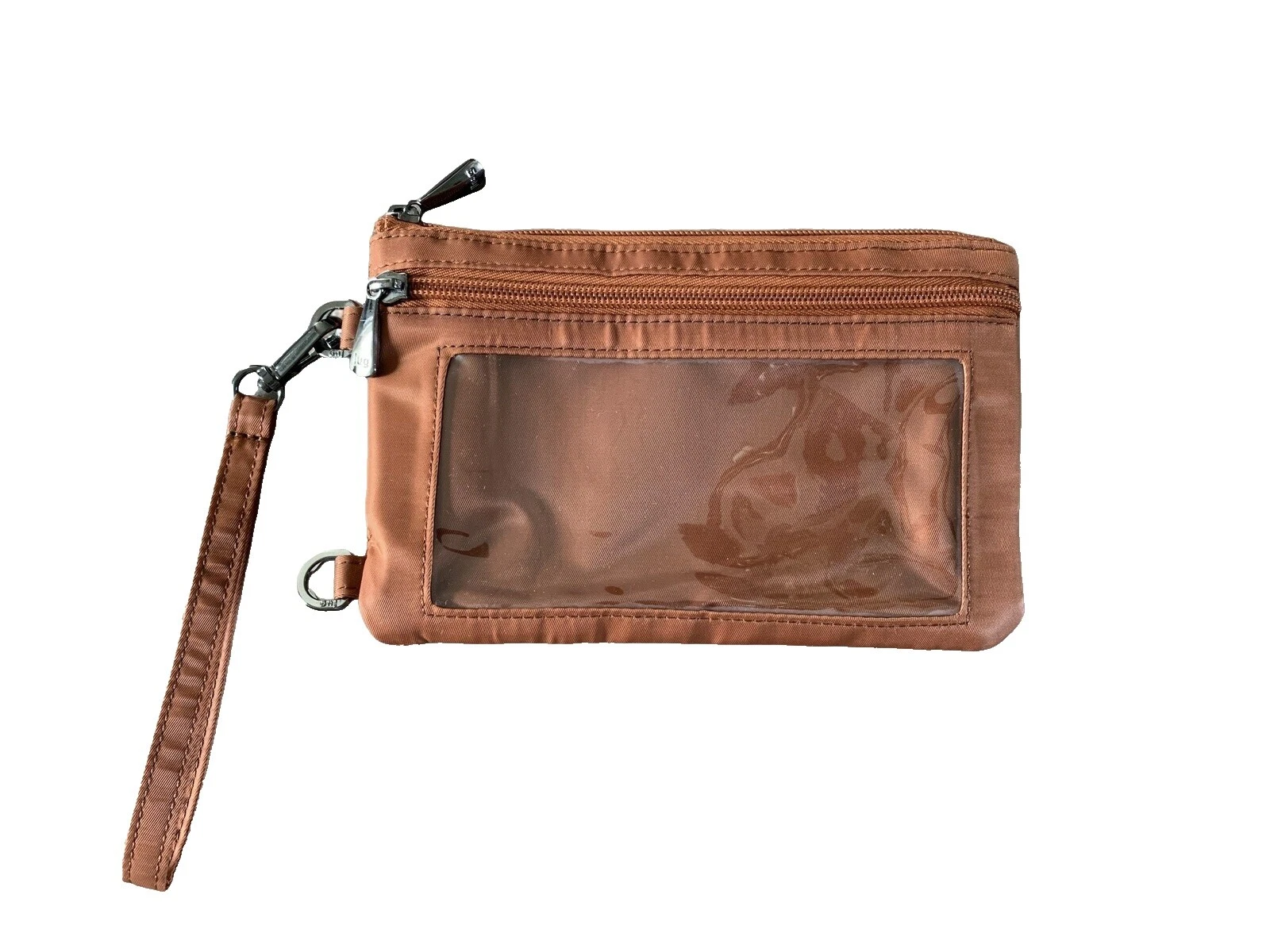 Bolso de mano marrón poliéster organizadores para Mujeres