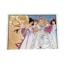 VINTAGE 1989 MATTEL FIGURINE PANINI BARBIE ALBUM STICKER NOS NEW OLD STOCK  166