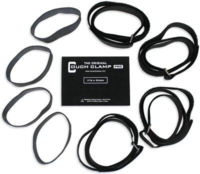 Couch Clamp PRO Non-Slip Sectional Connectors for Sliding Sofas - 4 Pack