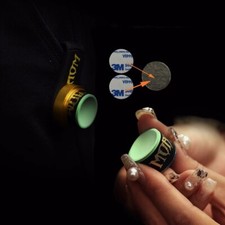 TAOM Pool Chalk Holder Clip Round Shaped Practical Magnetic Tool