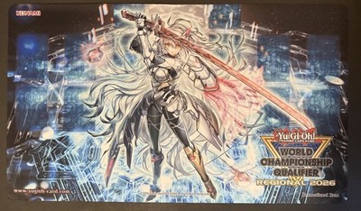 Yugioh 2026 Regional Sky Striker Ace Zero Playmat WCQ Official