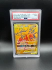 Pokemon Reshiram & Charizard GX Full Art Gold Promo SM247 English PSA 9 MINT