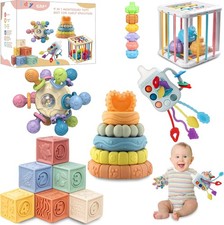 Baby Toys 0-6-12 Months,Montessori for babise 0-6-12-18 Months,Incl...