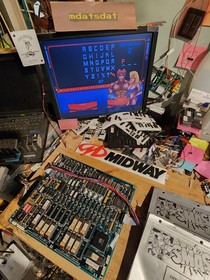 SMASH TV PCB JAMMA ARCADE MAIN BOARD ONLY REV 5.0 WORKING!!!! MIDWAY 