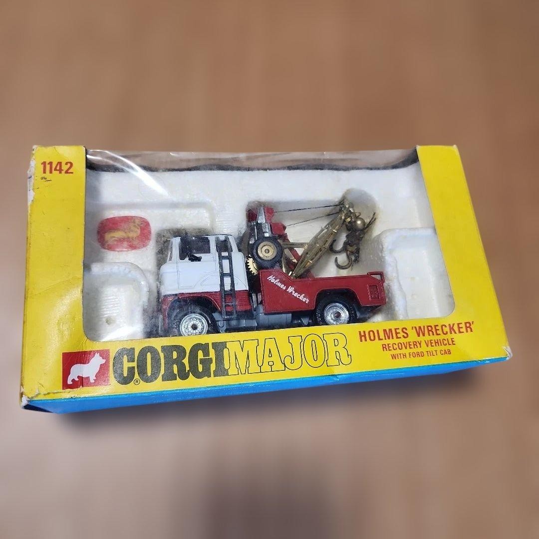 【CORGI MAJOR 1142 HOLMES WRECKER レッカー車 】 Corgi Major Toys 1142 Ford Holmes Wrecker コーギーメジャートイズ