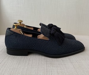 Jimmy Choo Men’s Blue Suede Tassel Loafers – Size 44 Jimmy Choo | Shoes | Jimmy Choo Mens Exotic Crocodile Blue  main image 3