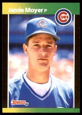 Jamie Moyer 1989 Donruss #157 Chicago Cubs MLB READ FREE SHIPPING AutographDen