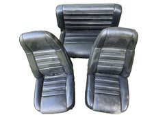 Jeep Wrangler Cj Cj7 Yj 87-95 Oem Bucket Seat Set Black Oem Clean Set