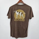 Columbia PHG German Shorthaired Pointer Shirt Men's Size Medium Brown Yellow