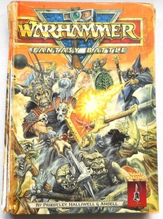Warhammer Fantasy Battles. Libro delle regole di base terza edizione del 1987. Officina Giochi.