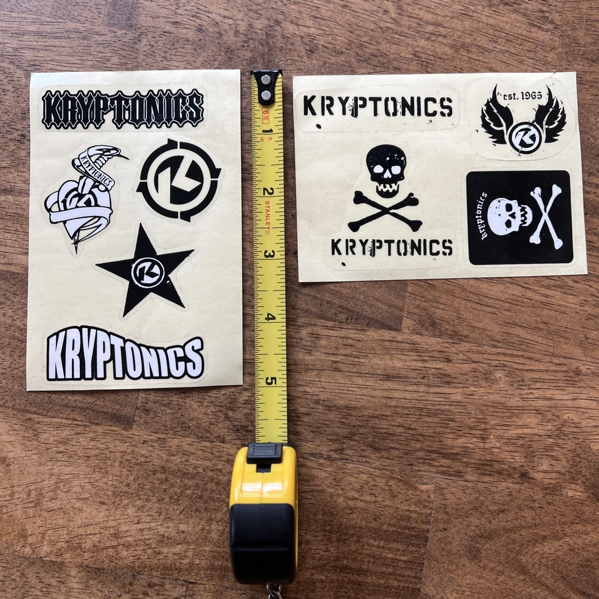 Kryptonics Skateboarding & Longboarding Stickers & Decals for sale