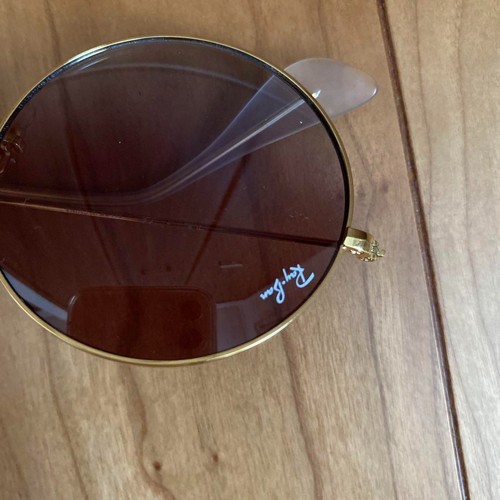 Ray-Ban JA-JO Sunglasses RB3592 Gold Frame 55□20-145 Brown Lens Hawaii w/ Case - Picture 3 of 6