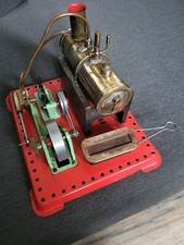 Mamod Live Stationary Steam Engine  with Hammer Tested and Working
