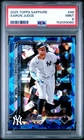 152059060 Aaron Judge 2025 Topps Chrome Sapphire #99 PSA 9