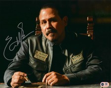 EMILIO RIVERA SIGNED SONS OF ANARCHY MAYANS 14x11 PHOTO (ACG CERT AG16725)