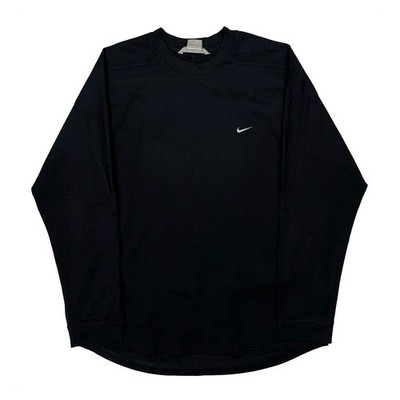 Nike Langarmshirt - XL schwarz Polyester