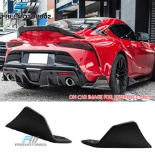 Fits 20-25 Toyota GR Supra A90 A91 Rear Bumper Splitters AG Style MBK Valance