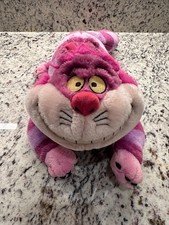 Vintage 1990's Disney Store Cheshire Cat from Alice  Wonderland Plush