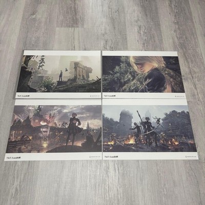 NieR Automata Square Cafe Placemats 4 pcs A2 2B 9S A2 2017
