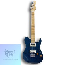 ESP THROBBER Telecaster Tipo Cuerpo Solo 2005 HH Sin Cabeza Logo PU Intercambio