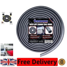 5M U Shape Rubber Seal Trim Protector for Vehicles & Windows - Weatherproof