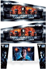 Stickers  Terminator 2  Pour Pincab Flipper