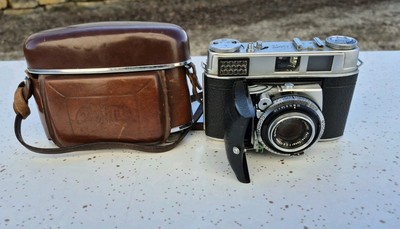 Kodak Retina 1B (big B) 35mm Film Camera w/Retina Case 