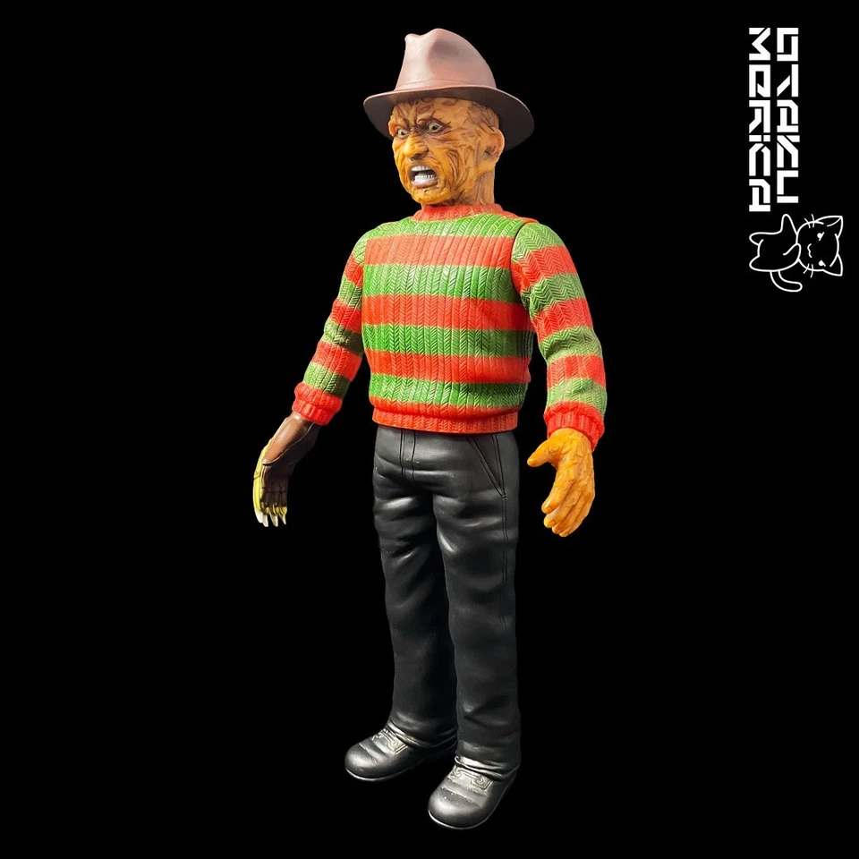 Medicom 1997 "Pesadilla en Elm Street" Freddy Krueger - Figura Sofubi 12" Foto 3 de 4