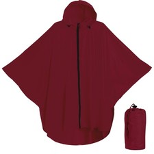 Heavy Duty Rain Poncho for Backpacking, Waterproof Lightweight for Adults, Mi...