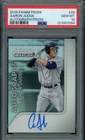 2015 Panini Prizm Baseball #28 Aaron Judge Autograph Prizm PSA 10