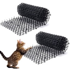 2PCS 6.5ft Cat Scat Mat, Outdoor Spike Deterrent, 78" x 11"