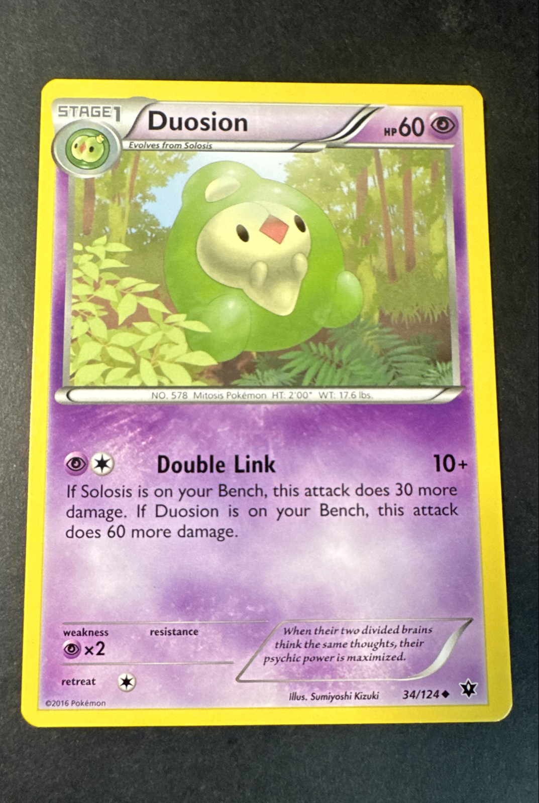 Duosion 34/124 Fates Collide Regular