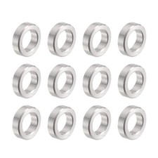 12pcs Aluminum Spacer 6.2mm Bore x 10mm OD x 4mm Length