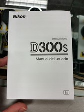 Nikon D300 Digital Camera Owner's Manual - Spanish Language Version