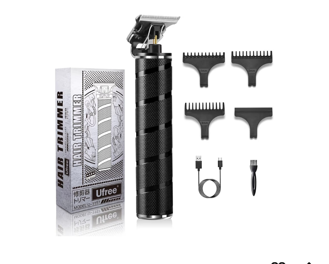 Ufree U-1157 Mens T Blade Cordless Electric Beard Mustache T