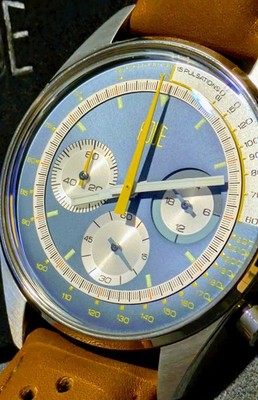 Roue TPS Blue Dial Men's Watch  Excellent Condition Permanently Sold Out
