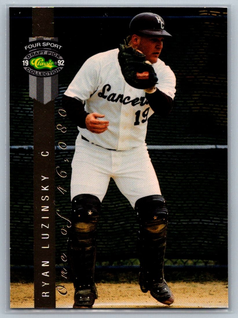 1992 Classic Four Sport #LP20 Ryan Luzinski Limited Prints