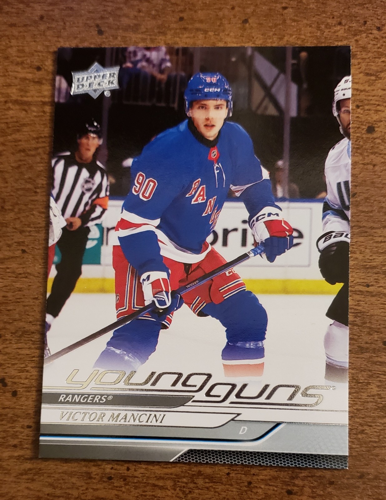 2024-25 Upper Deck Series 2 - Young Guns Victor Mancini #464 (RC) NY Rangers 