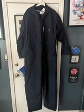 Dickies Mens Long Sleeve Coveralls Dark Blue New w/Tags 2xl xxl
