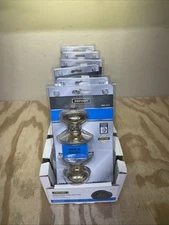 Defiant Hartford Satin Nickel Bed/Bath Door Knob Contractor Pack (6-Pack