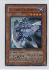 R - Elemental HERO Bubbleman 1st Ed. YuGiOh Cybernetic evolution #CRV-EN014 2005