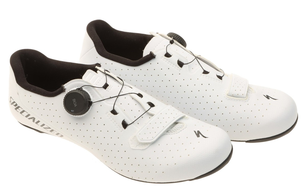 SPECIALIZED TORCH 2.0 ホワイト Specialized Torch 2.0 Road Cycling Shoes 41 EU BOA White Light Use
