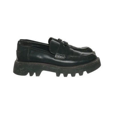 Zara, mocassins, taille : 38, vert, femmes #XX2 - Photo 1/4