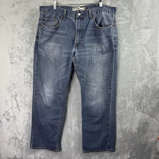 levis 559 relaxed straight mens jeans 38x30 Blue Denim
