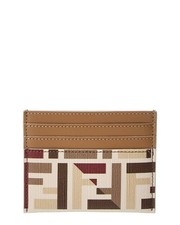 Fendi Roma Ff Card Case Women's White