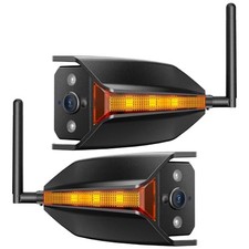 RV Backup Camera Wireless System: Left/Right Side Cameras, Dual Side Cams