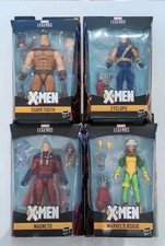 4 X Marvel Legends X-MEN Age Of Apocalypse Lot Sabertooth Magneto Cyclops Rogue 